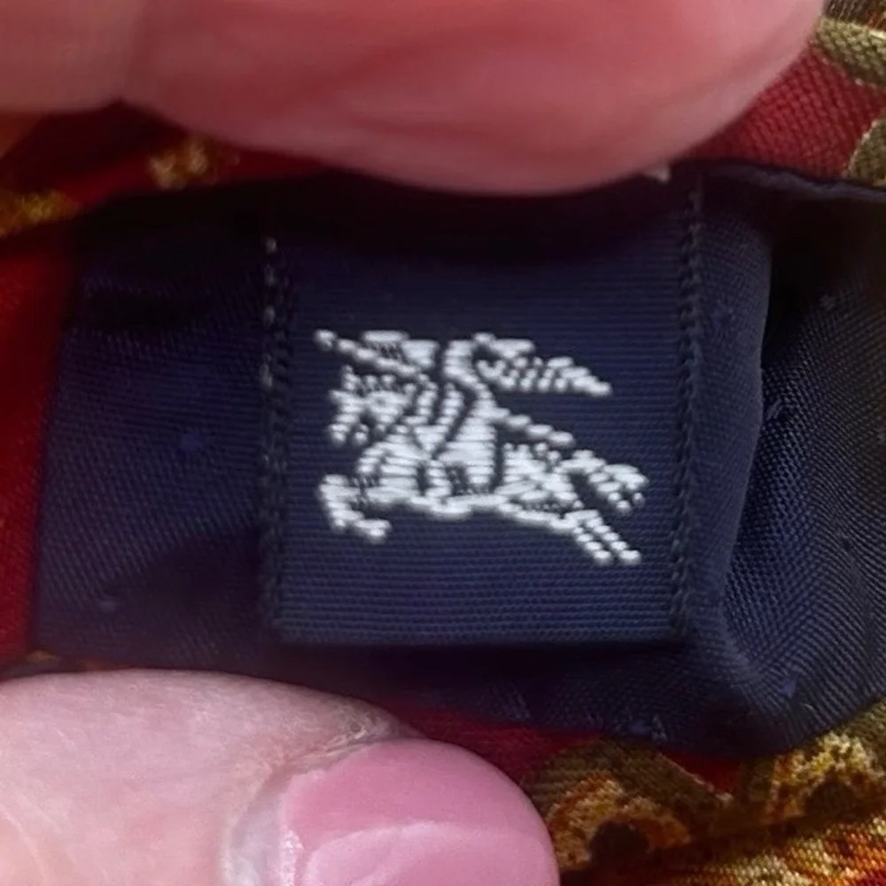 Burberrys of London Vintage Paisley Silk Tie 58